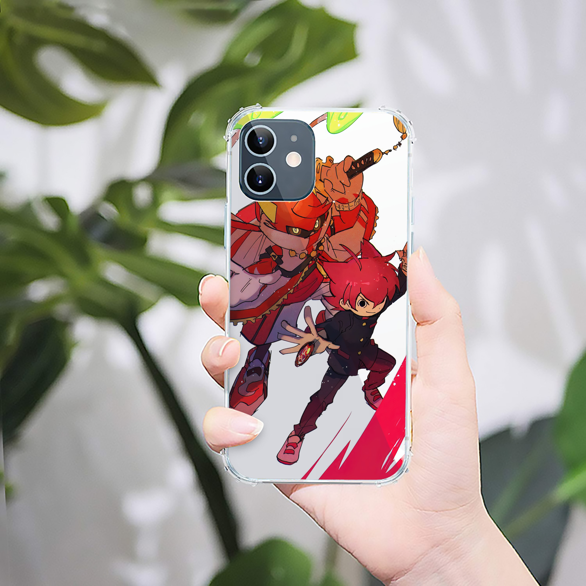 （画像用） 妖怪ウォッチ Yo-kai Watch 【iPhone 12シリーズ対応】透明スマホケース（クリアソフトケース）